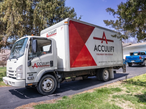 Acculift Foundation Repair truck