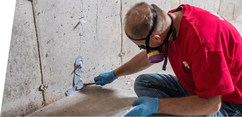 professional concrete wall repair